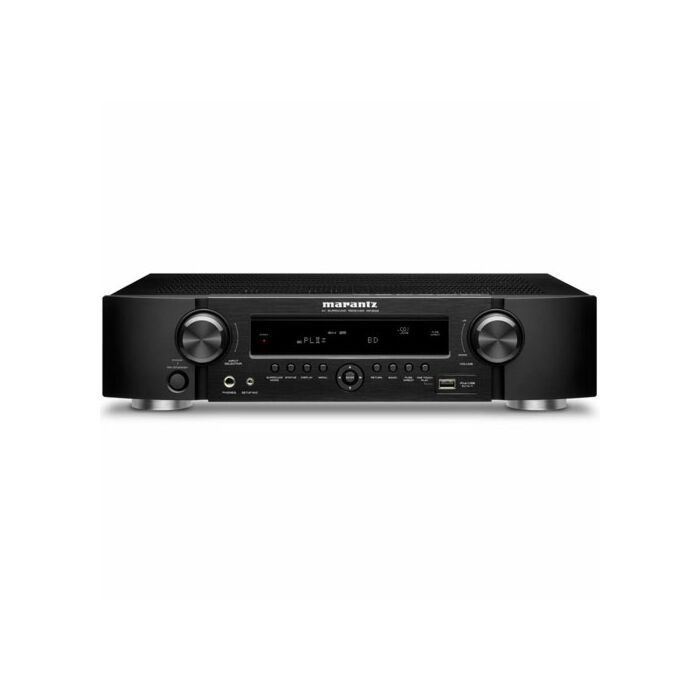 Marantz NR1602 slimline AV receiver, in black or silver finish with ...