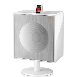 Geneva Model XL ipod speaker system in four finishes available 