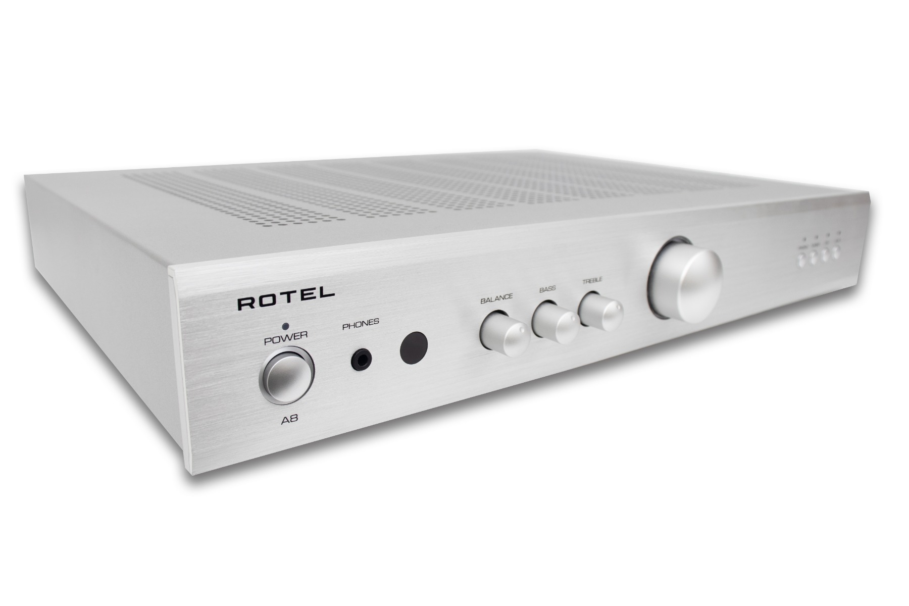 Rotel A8 silver